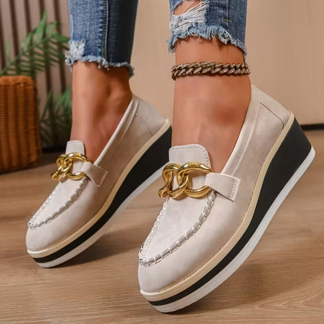 RELIA CHAIN COMFORT PLATFORM LOAFER