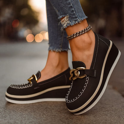 RELIA CHAIN COMFORT PLATFORM LOAFER