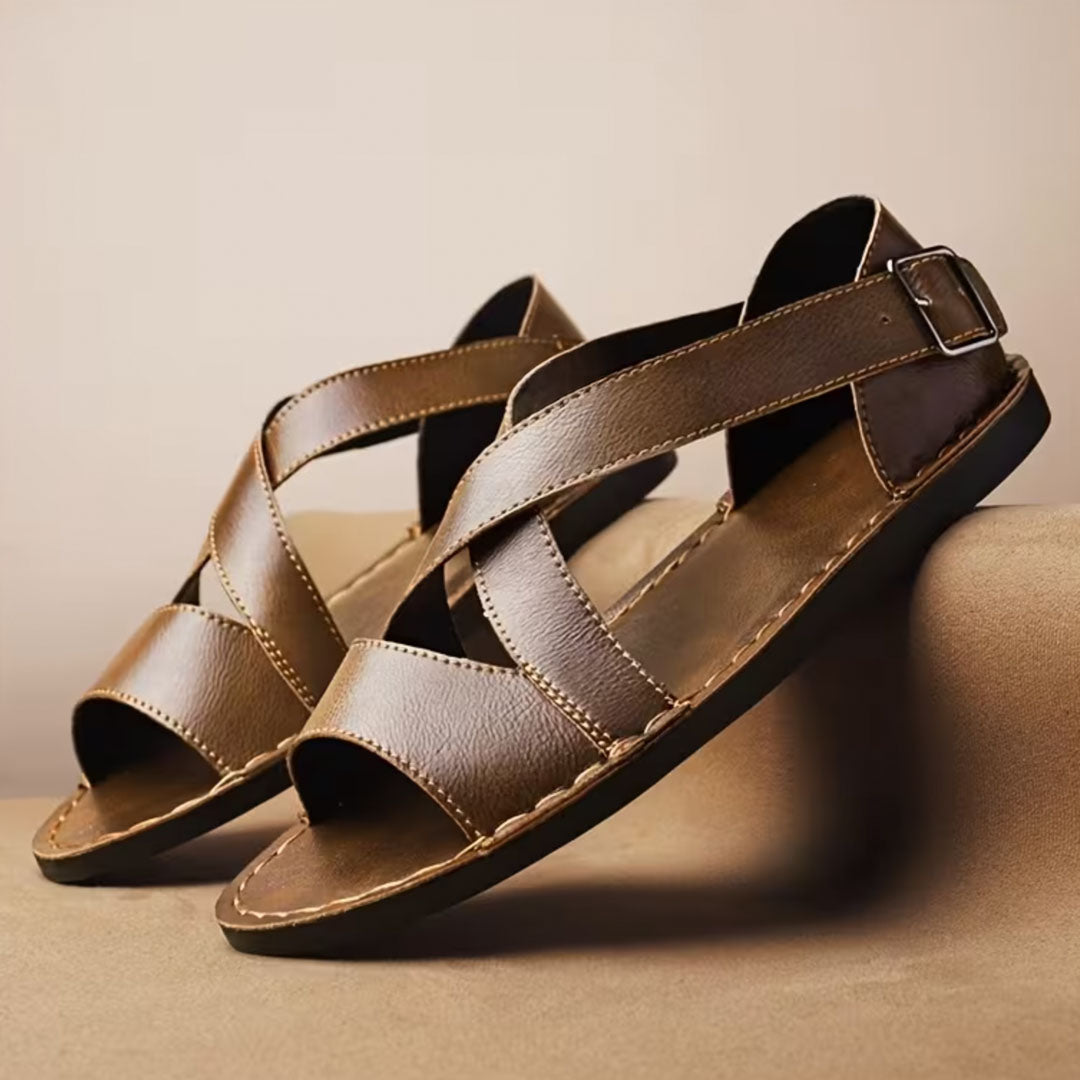 LEVANT SADDLE LEATHER SANDAL