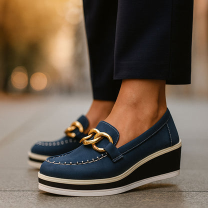 RELIA CHAIN COMFORT PLATFORM LOAFER