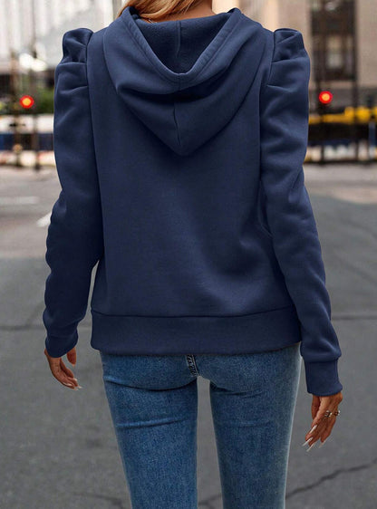 SORIA RUFFLE CROWN HOODIE