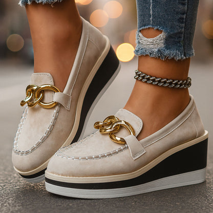 RELIA CHAIN COMFORT PLATFORM LOAFER
