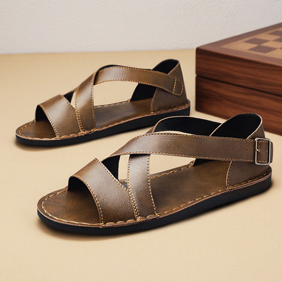 LEVANT SADDLE LEATHER SANDAL