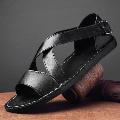 LEVANT SADDLE LEATHER SANDAL