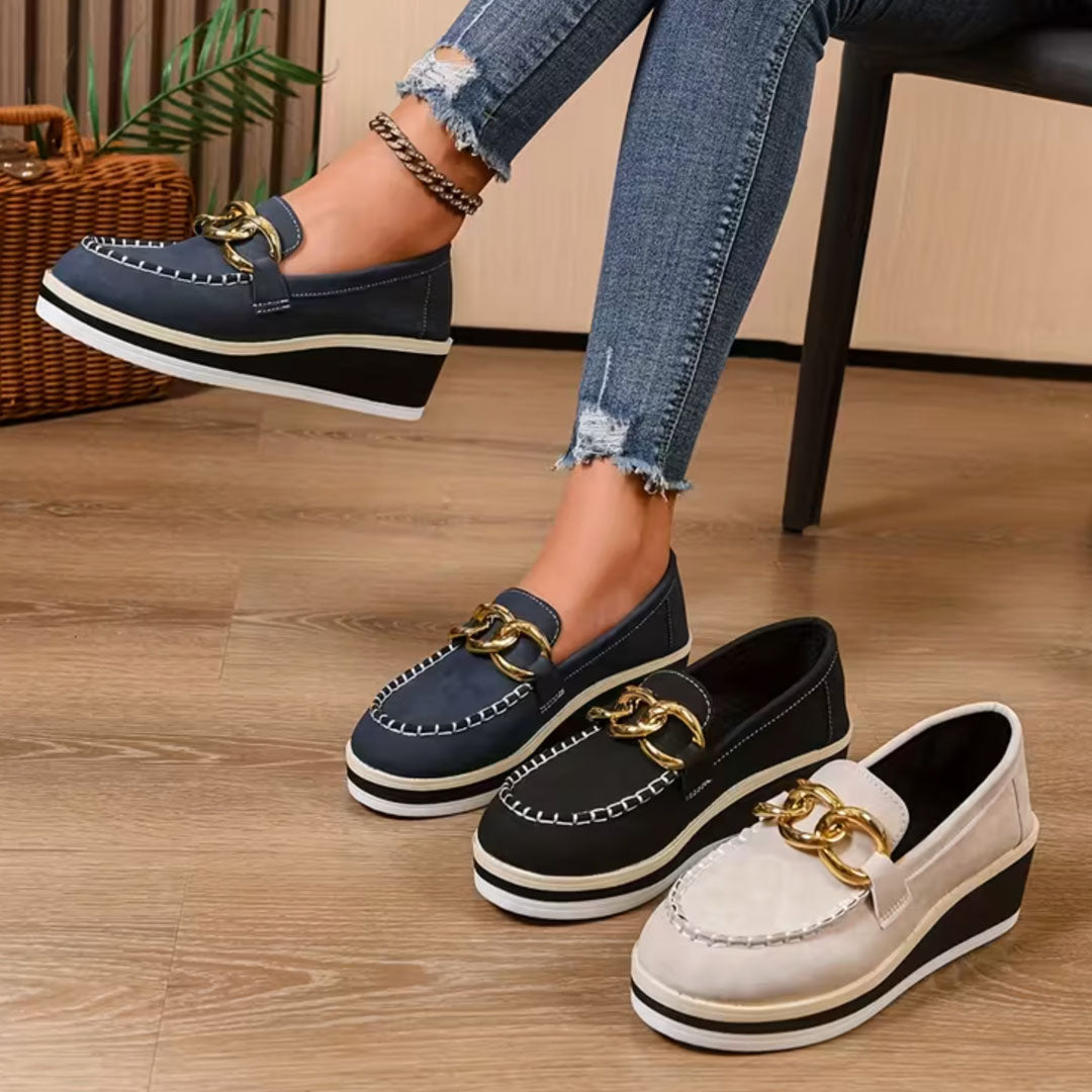 RELIA CHAIN COMFORT PLATFORM LOAFER