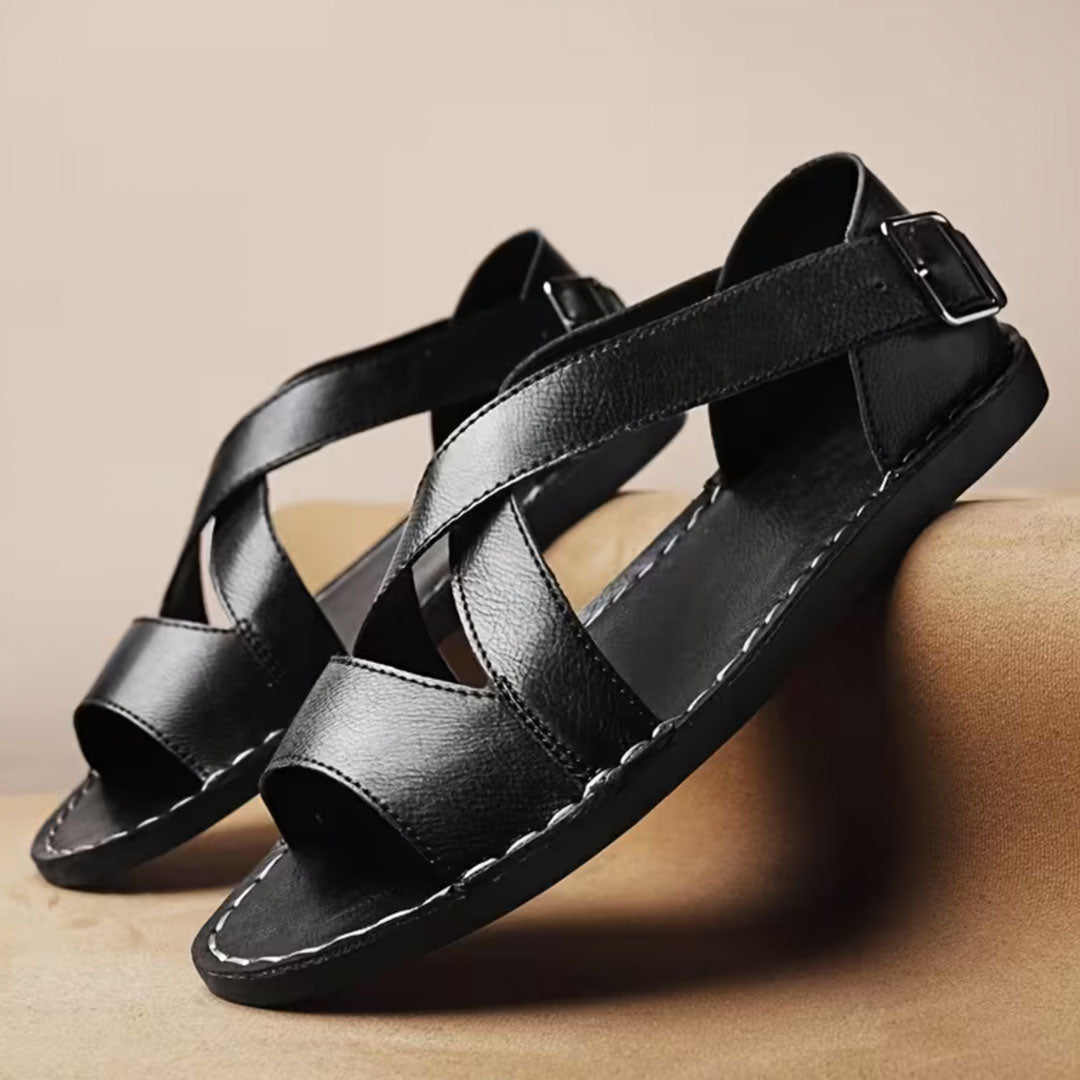LEVANT SADDLE LEATHER SANDAL